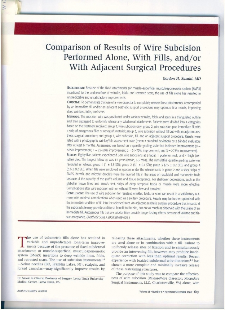 Aesthetic Surgery Journal Volume 28, Issue 6, Nov 2008 Aesthetic Surgery Journal Volume 28, Issue 6, Nov 2008