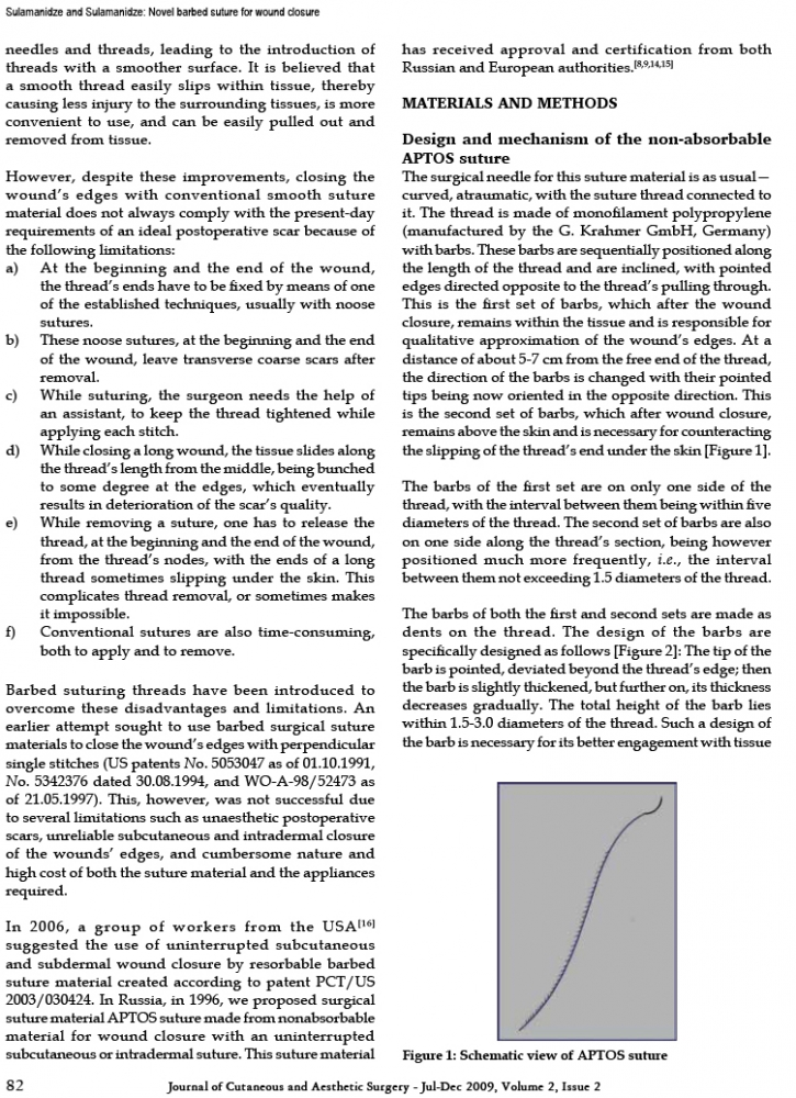 Journal of Cutaneous and Aesthetic Surgery - Jul-Dec 2009, Volume 2, Issue 2 Journal of Cutaneous and Aesthetic Surgery - Jul-Dec 2009, Volume 2, Issue 2