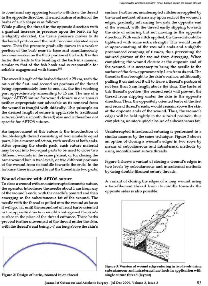 Journal of Cutaneous and Aesthetic Surgery - Jul-Dec 2009, Volume 2, Issue 2 Journal of Cutaneous and Aesthetic Surgery - Jul-Dec 2009, Volume 2, Issue 2